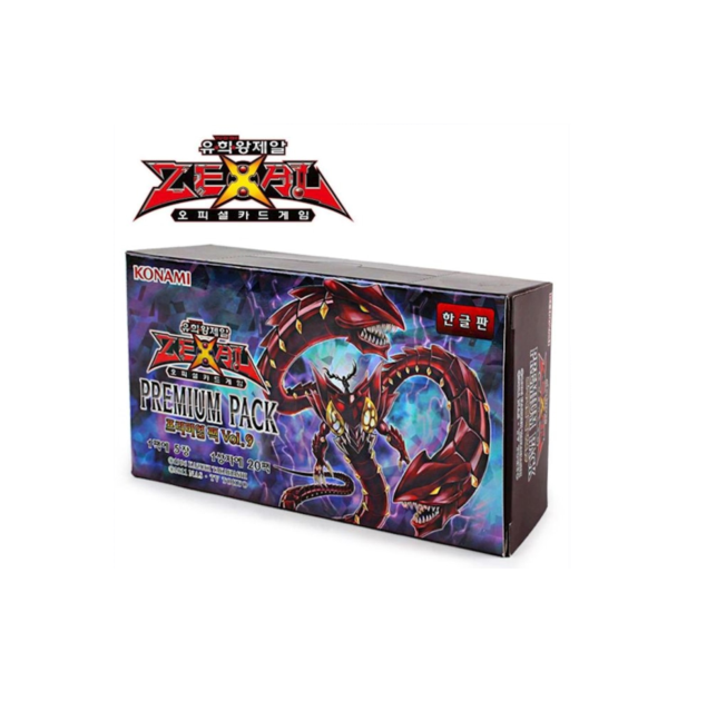 YUGIOH Card Booster Premium Pack Vol 9 Korean Version 1 BOX (PP09