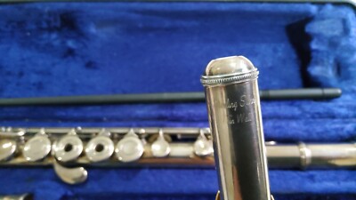 フルート　アームストロング Armstrong ALL Sterling Silver Flute - Model 80 Open Hole With Case