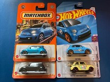 Hot Wheels Compact Kings Fiat 500e & ‘60s Fiat 500D Modificado |MB 2019 Fiat 500