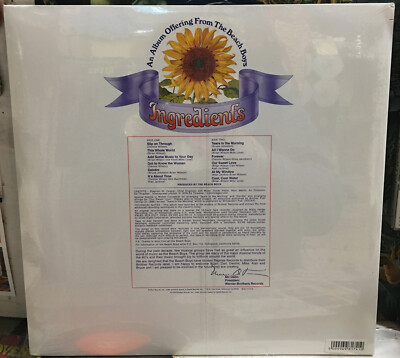 The Beach Boys Sunflower Sealed Reissue Gatefold Record