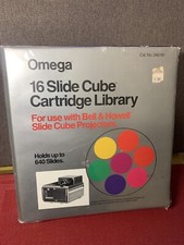 Omega 16 Slide Cube Cartridge Library - Hold Up To 640 Slides CAT 240-161