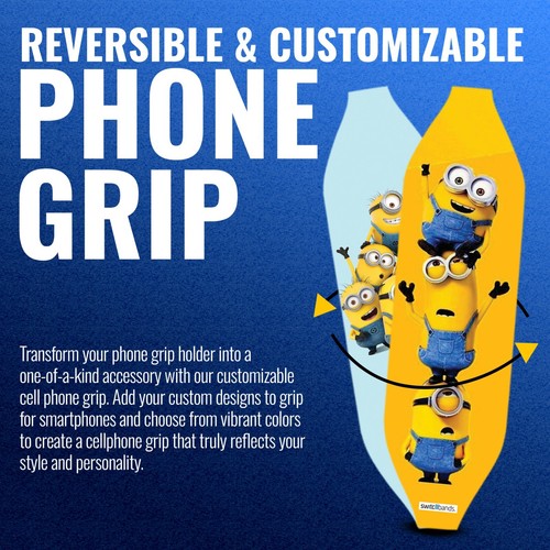 Universal Phone Grip Straps for Secure Handling | Reversible - 第 48/80 張圖片