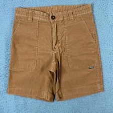 Howler Bros Shorts Men 30 Corduroy Cornerstone Utility Outdoor Brown Chino