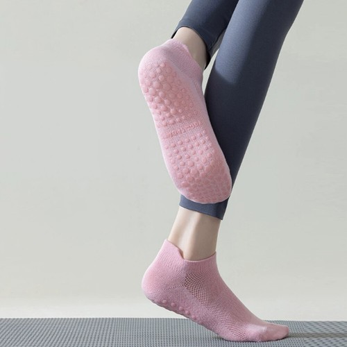 3Pack Womens Cotton Ankle Socks Low Cut Casual Sport Yoga Non-Slip Hosiery Soft - Picture 13 of 34
