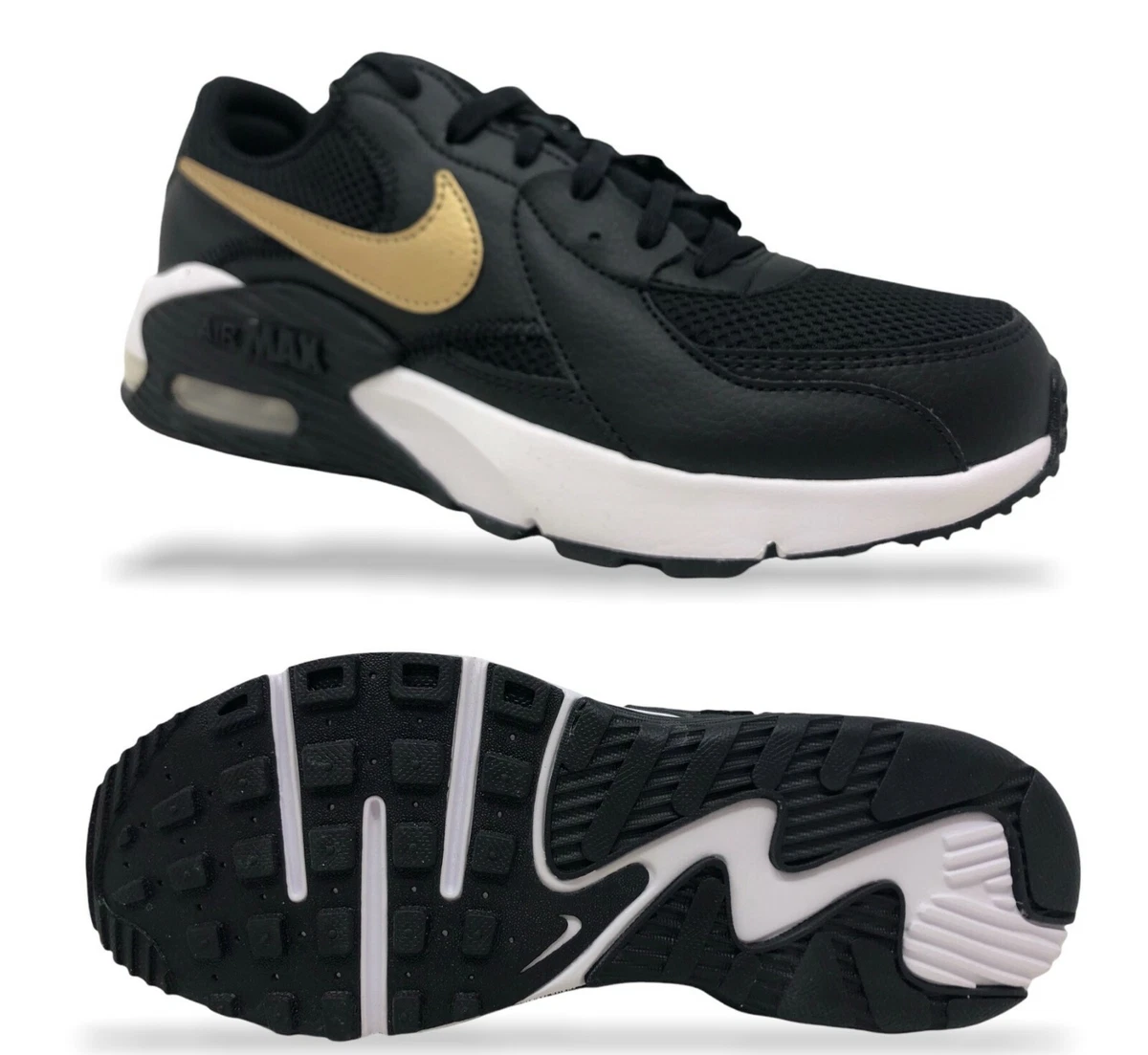Nike air max black and store gold womens