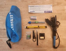 Handskit Soldering Iron, Soldering Iron Kit Electronics, 60W Adjustable w/ Bag