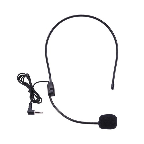 FR 3.5mm Plug Head Mic Voice Amplifier Guide Lecture Speech Microphone for Teach - Bild 4 von 8