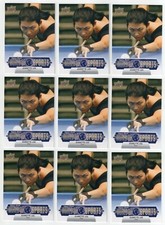 (9) 2011 Upper Deck UD World of Sports JEANETTE LEE Card #293 LOT - Black Widow
