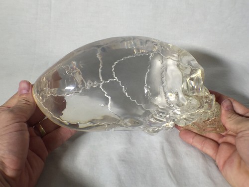 Indiana Jones, calavera de cristal alienígena, réplica de utilería real, estuche de acrílico, firmado - Imagen 5 de 9