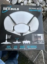 Bell + Howell Hexbulb- Six Panel Bulb with Adjustable Light As Seen On TV, Light