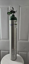 Air Liquefaction Medical Oxygen Tank Size E UN1072 Empty Tank W/ Regulator 