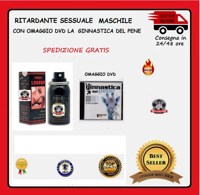 ABSOLUT SEX+ RITARDANTE PER PENE SPRAY STIMOLANTE SESSUALE UOMO - SUPER TOP -