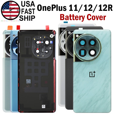 OEM Glass Battery Cover Back Housing Door Camera Lens Bezel For OnePlus 11 12 13