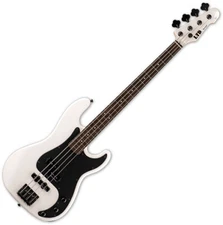 ESP LTD Surveyor '87 Electric Bass Pearl White