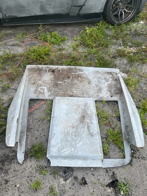 Rear Trunk Engine Deck Lid Grille Panel Boot 60788400 Ferrari 308 Aftermarket