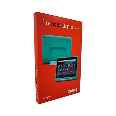 Neues Amazon Fire HD 8 Kids Pro Tablet | 32GB | 12 Gen. 2024 | Blaugrün TOP