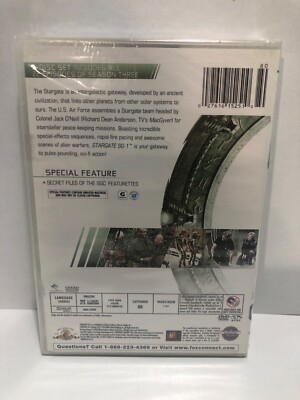 STARGATE SG-1 SEASON 3 New Sealed 5 DVD Set 27616152510| eBay