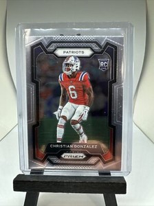 2023 Panini Prizm #369 Christian Gonzalez RC New England Patriots