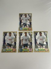 Match Attax 2017/18 2 Dele Alli And Toby Alderweirld Harry Kane 100 Clubs.