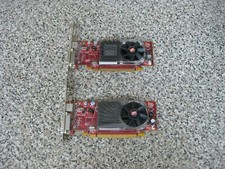 2 x Dell ATI Radeon 0X398D X398D HD3450 256MB DMS-59 PCI-E Video Card Lot Used