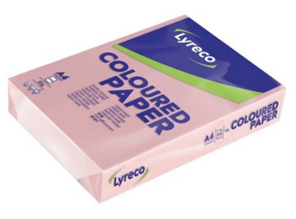 500 x A4 COLOURED PAPER 80GSM SHEETS - Standard Printer Copier Ream ...