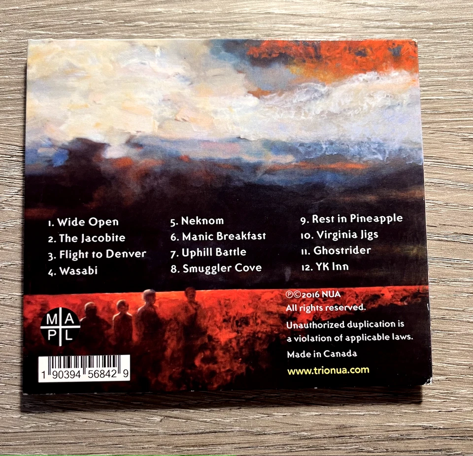 NUA cd 'FLOW' Scots-Irish Folk Music Canada SPEEDY DESPATCH - Image 2 of 2