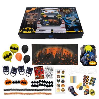 Warner Bros. Batman Trunk or Treat Kit, 200 Pieces