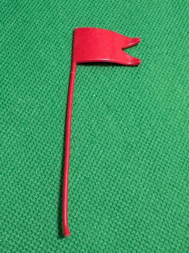 Vintage GI Joe ARAH 1986 Cobra FLAG BROKEN MOUNTING POST vehicle part