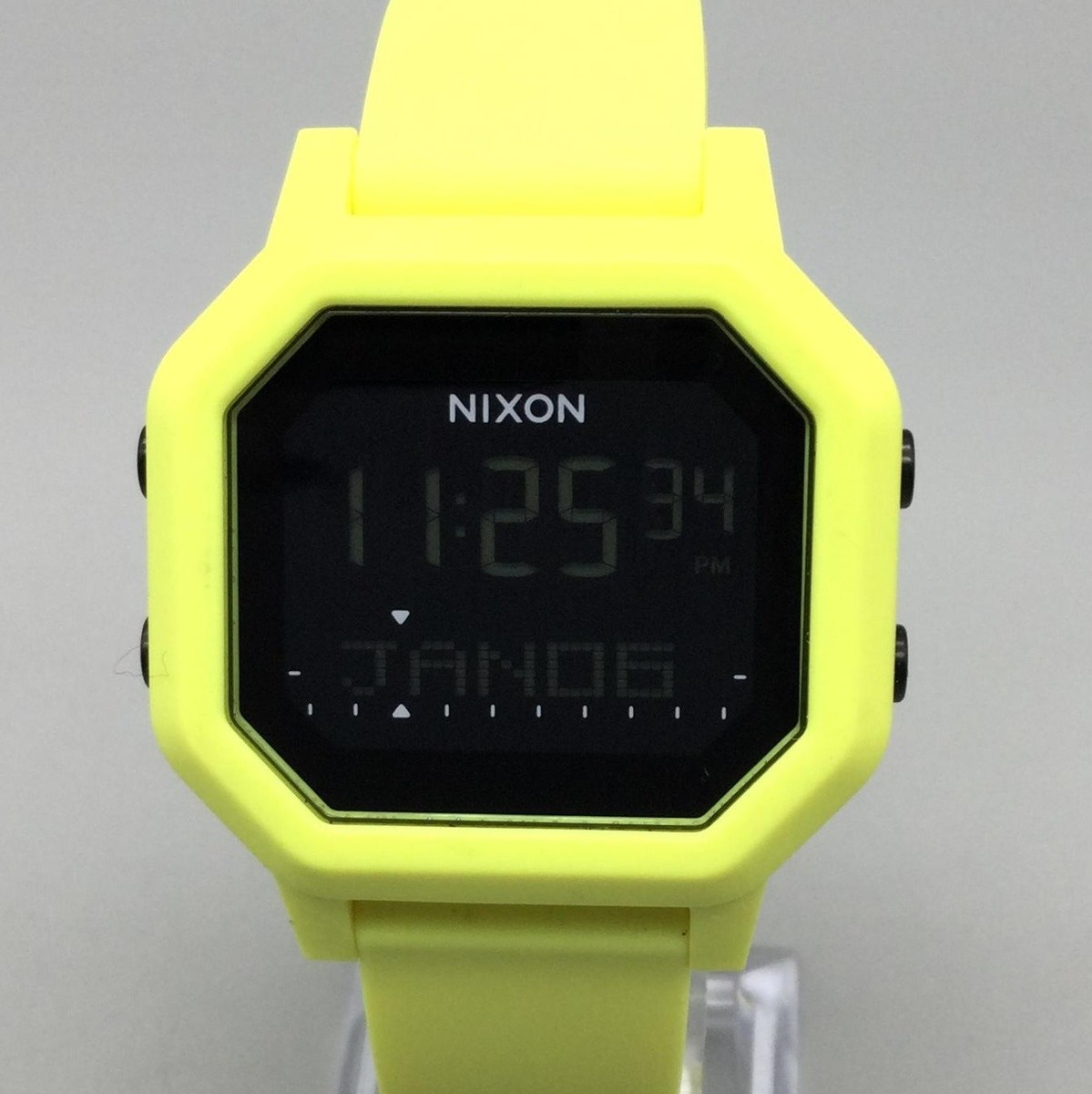 Nixon The Siren Unisex Watch 33mm Tropical Gangster Yellow Digital