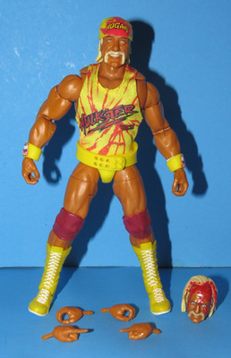 WWE Mattel HULK HOGAN CUSTOM ULTIMATE EDITION WCW BASH AT THE BEACH FIGURE