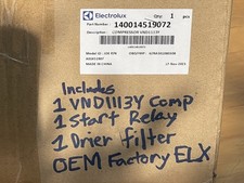 Compressore frigorifero Electrolux OEM VND1113y originale di fabbrica nuovo