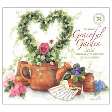 Legacy Publishing Group,  Graceful Garden by Annie LaPoint 2026 Wall Calendar, 1