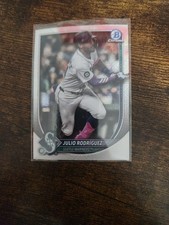 2025 Bowman Chrome - Julio Rodriguez #66 Mega Box Mojo Refractor