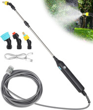 Pompa Irroratrice a Batteria, Spruzzatore Elettrico Con Tubo Da 3 M E 3 Ugelli R