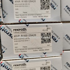Bosch Rexroth R165129420 BSHP FNS Size 25 Ball Runner Block Linear Guide Block