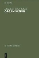 Herbert Kubicek (U. A.) | Organisation | Buch | Deutsch (1983) | De Gruyter