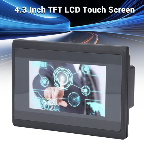 HMI PLC Touch Screen 4.3 Inch LCD Touchscreen DC24V 400cd/m² Brightness For FX3U - Afbeelding 12 van 12
