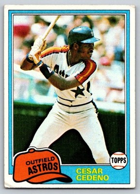 1981 Topps - Cesar Cedeno #190