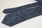 DONALD J TRUMP BLUE SILK MEN'S NECK Tie W:3 3/4" BY L:61" — photo 2