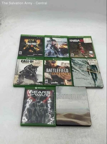 Microsoft Xbox One Call Of Duty: Black Ops 4 And More Games Lot Of 8