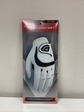 Callaway Chev Soft Men's Left Golf Glove Large Regular White NEW G32