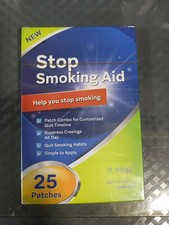 Smoking Aid Stop Smoking Patches, Step 1 25 Patches Exp 03/2026 S13
