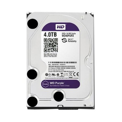 Western Digital WD40PURX 4TB 5.4K RPM 3.5'' SATA Internal HDD