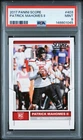 2017 PANINI SCORE #403 PATRICK MAHOMES II ROOKIE RC PSA 9