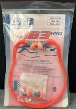 Howard Leight by Honeywell QB3 Headband Hearing Protectors with Spare Tips New