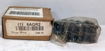 8  NEW POWER DRIVE C40-16 ½  PITCH DOUBLE STRAND COUPLING CHAIN NIB *MAKE OFFER*