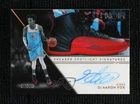 2020-21 Panini Noir Sneaker Spotlight Signatures /99 De'Aaron Fox #SSP-DAF Auto