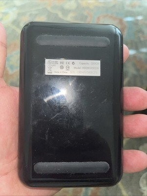 Toshiba HDDR320E03X Black USB 2.0 320 GB Portable External Hard Disk Drive