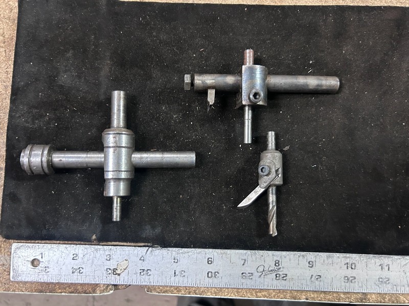 MACHINIST  TOOLS LATHE MILL  Machinist Lot of Circle Round Cutter Attachments