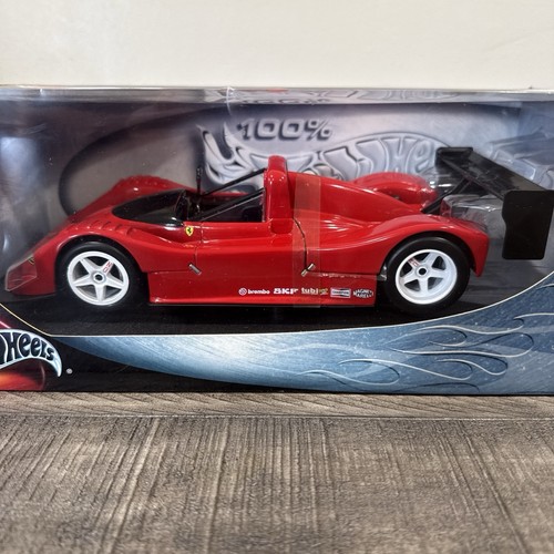 Modelo 100% Hot Wheels Ferrari 333 SP 1:18 escala - ¡Nuevo SUPER! ¡RARO! - Imagen 2 de 11
